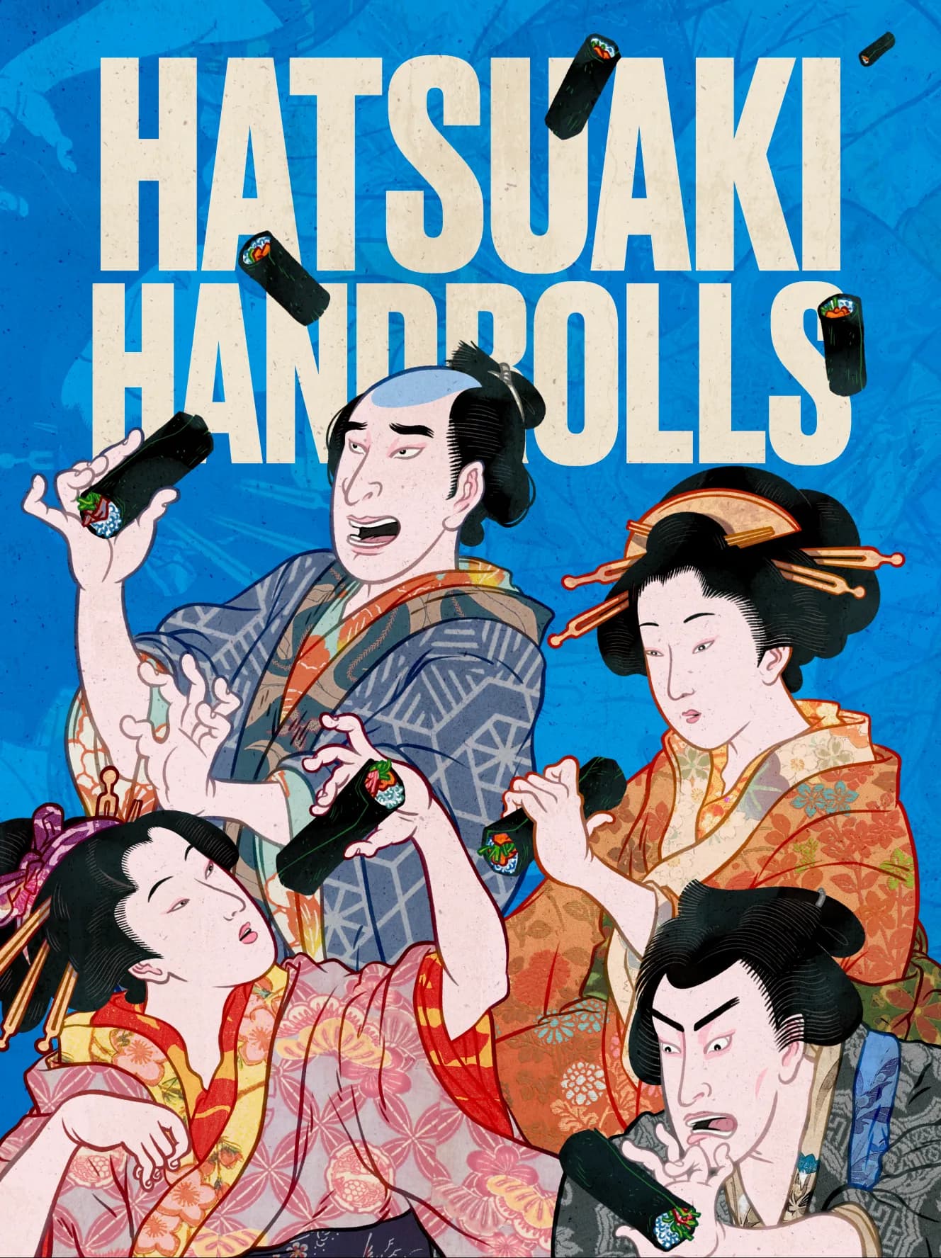 Hatsuaki Handrolls concert poster