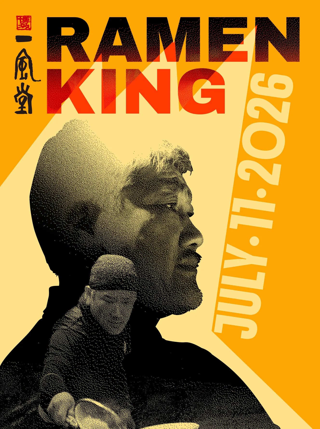 Ramen King concert poster